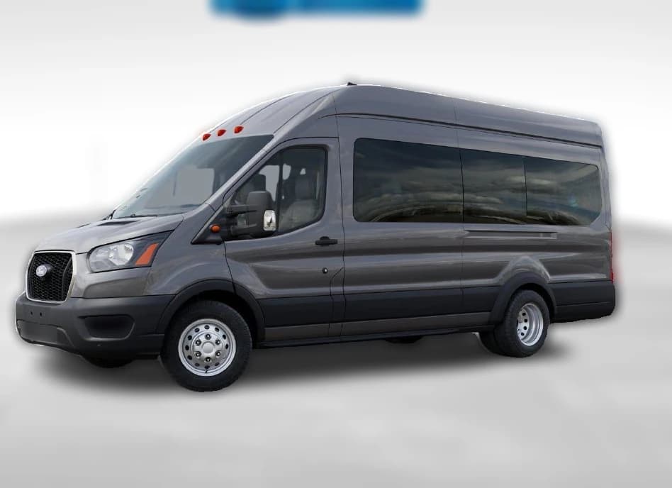 Ford Transit Passenger Wagon XL T-350 HD 148" EL High Roof DRW RWD 2027 — side view