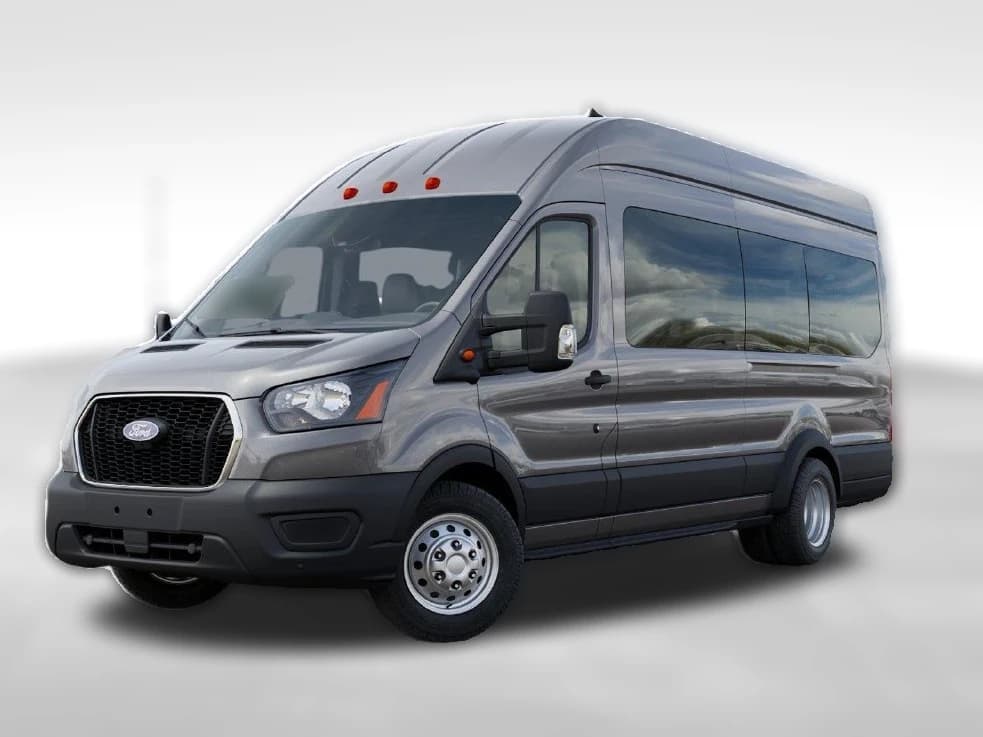 Ford Transit Passenger Wagon XL T-350 HD 148" EL High Roof DRW RWD 2027 — side view