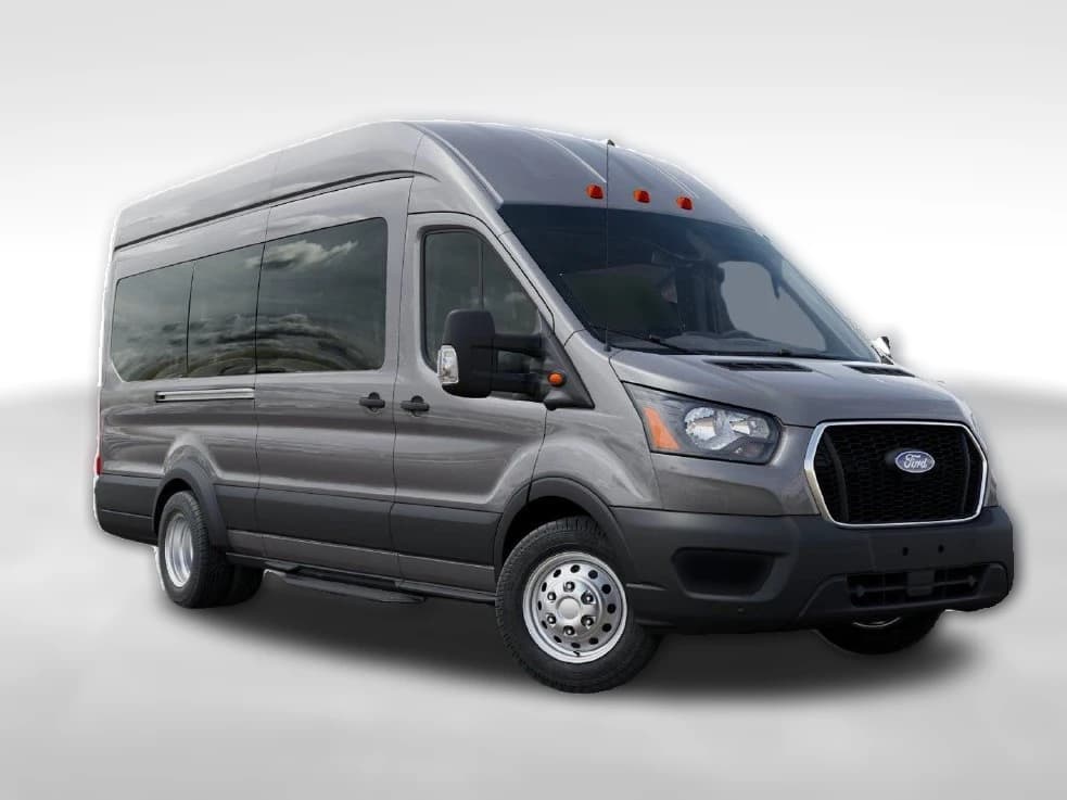 Ford Transit Passenger Wagon XL T-350 HD 148" EL High Roof DRW RWD 2027 — side view