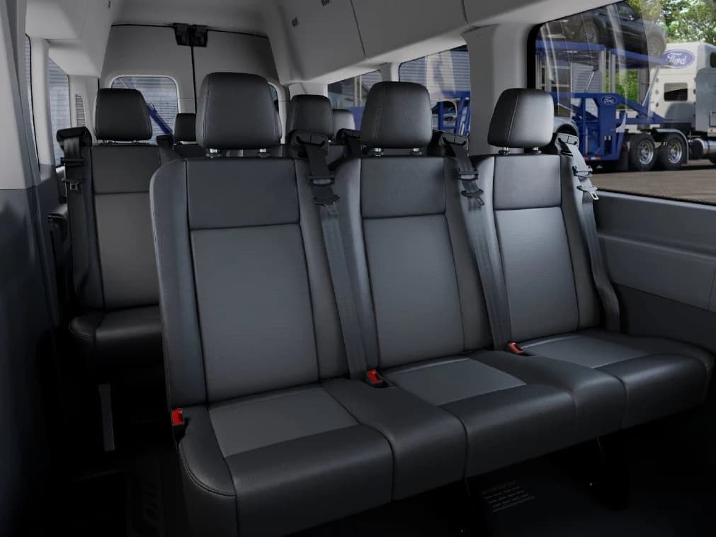 Ford Transit Passenger Wagon XL T-350 HD 148" EL High Roof DRW RWD 2027 — side view