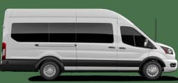 Ford Transit Passenger Wagon XLT T-350 HD 148" EL High Roof DRW RWD 2026 — side view