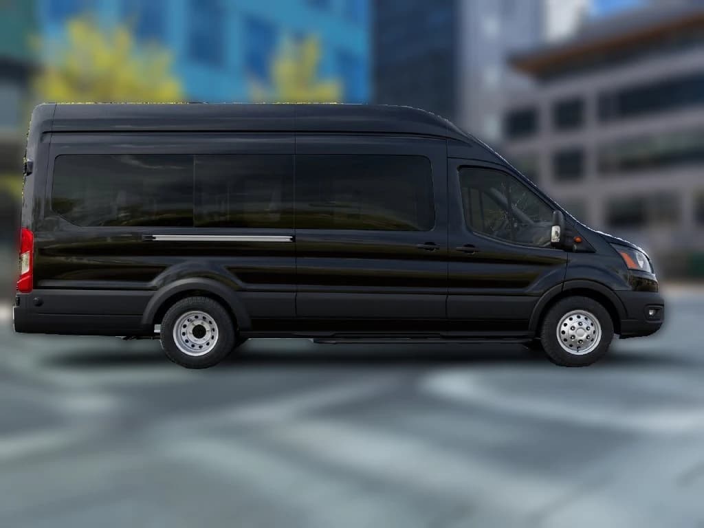 Ford Transit Passenger Wagon XL T-350 HD 148" EL High Roof DRW RWD 2027 — side view