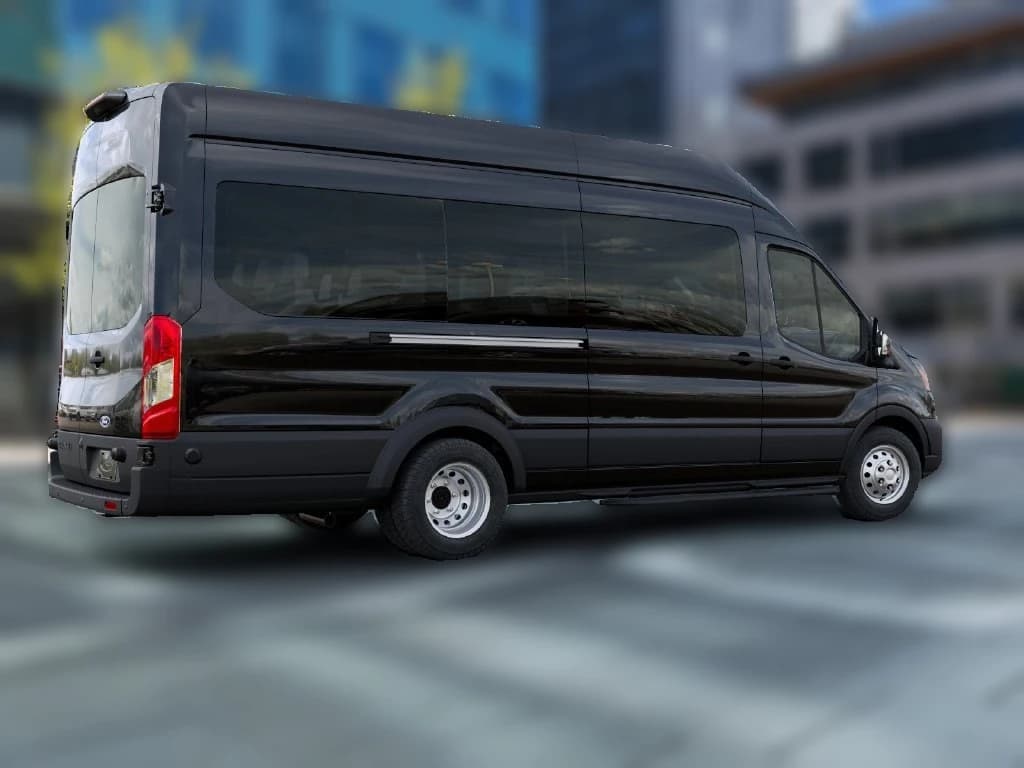 Ford Transit Passenger Wagon XL T-350 HD 148" EL High Roof DRW RWD 2027 — side view