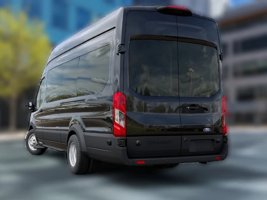 Ford Transit Passenger Wagon XL T-350 HD 148" EL High Roof DRW RWD 2027 — side view