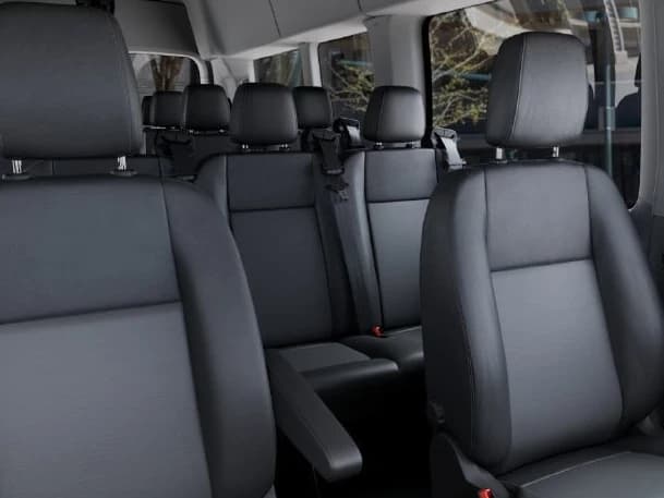 Ford Transit Passenger Wagon XL T-350 HD 148" EL High Roof DRW RWD 2027 — side view