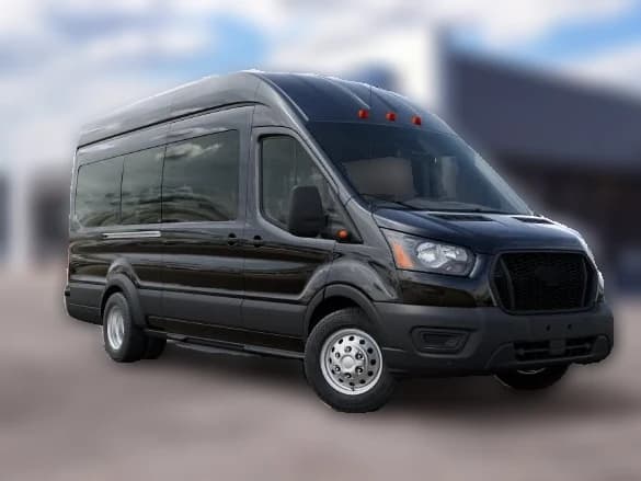 Ford Transit Passenger Wagon XL T-350 HD 148" EL High Roof DRW RWD 2027 — side view