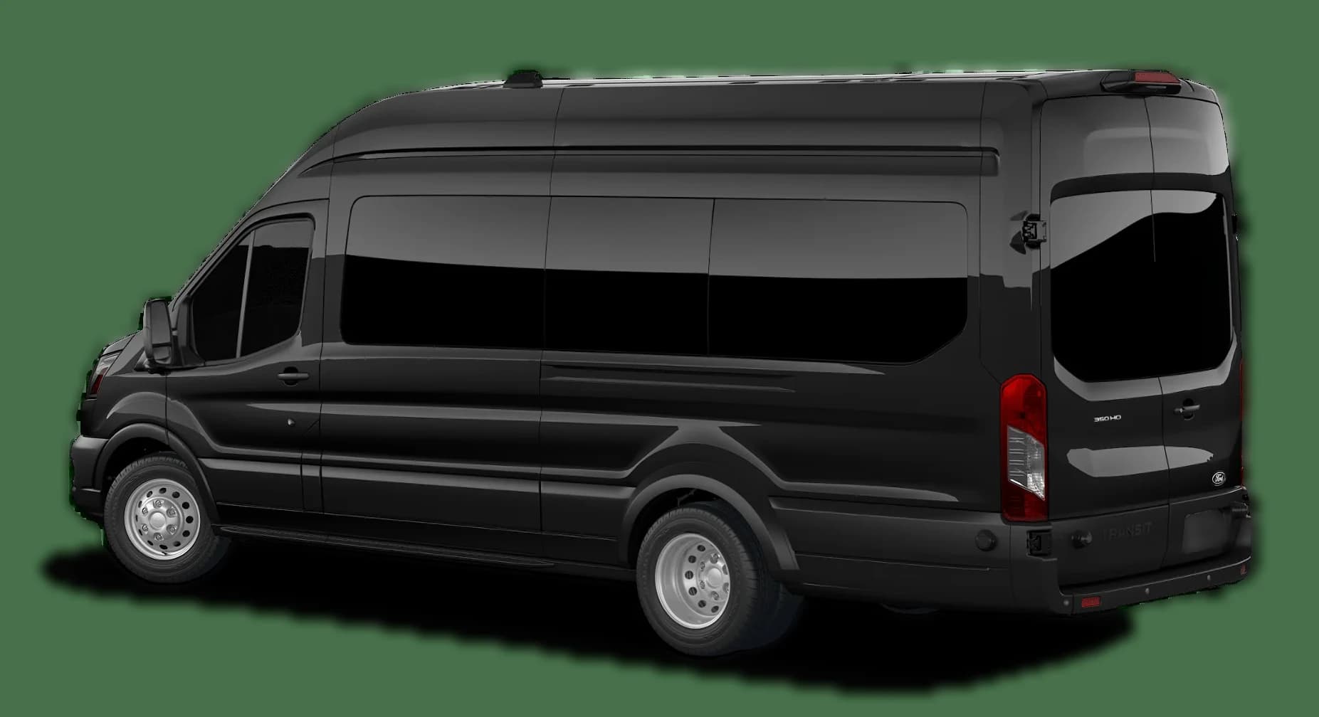Ford Transit Passenger Wagon XL T-350 HD 148" EL High Roof DRW RWD 2027 — side view