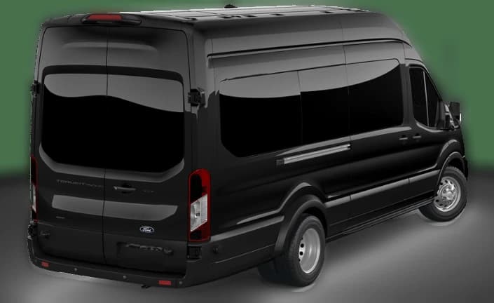Ford Transit Passenger Wagon XLT T-350 HD 148" EL High Roof DRW AWD 2026 — side view