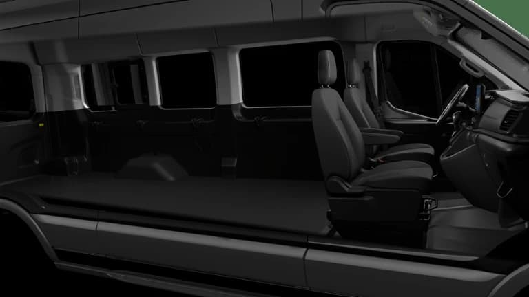 Ford Transit Passenger Wagon XLT T-350 HD 148" EL High Roof DRW AWD 2026 — side view