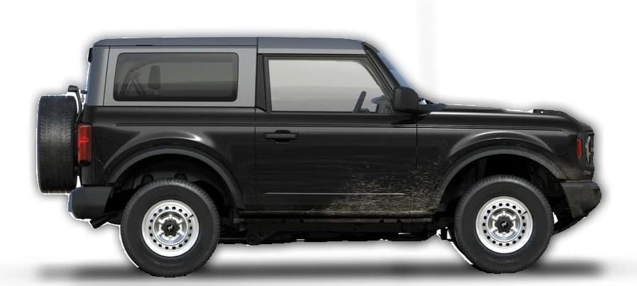 Ford Bronco Base 2 Door 4x4 2025 — side view