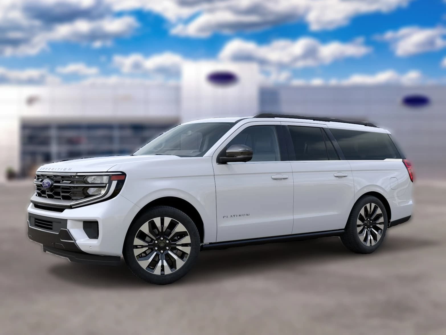 Ford Expedition Max Platinum 4x2 2027 — side view