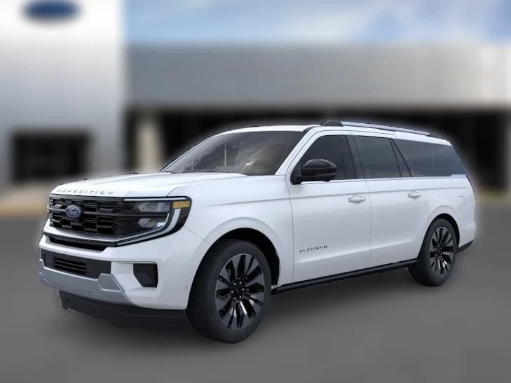 Ford Expedition Max Platinum 4x4 2026 — side view
