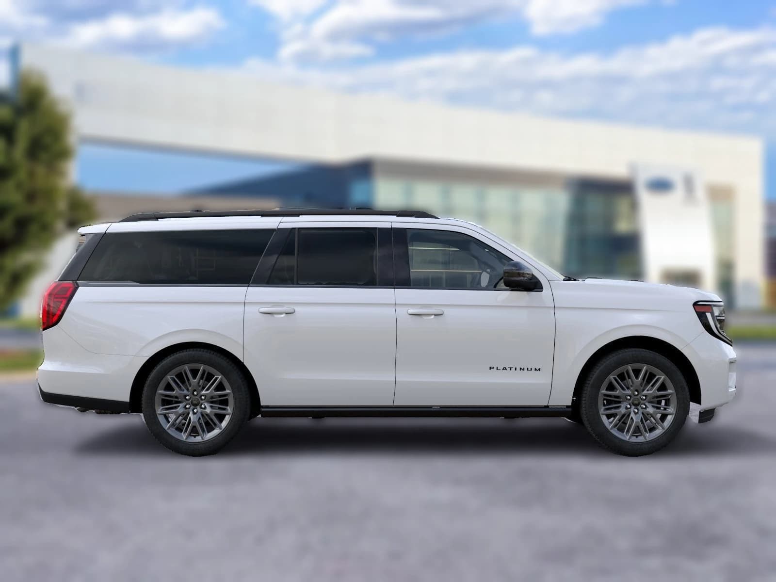 Ford Expedition Max Platinum 4x4 2027 — side view