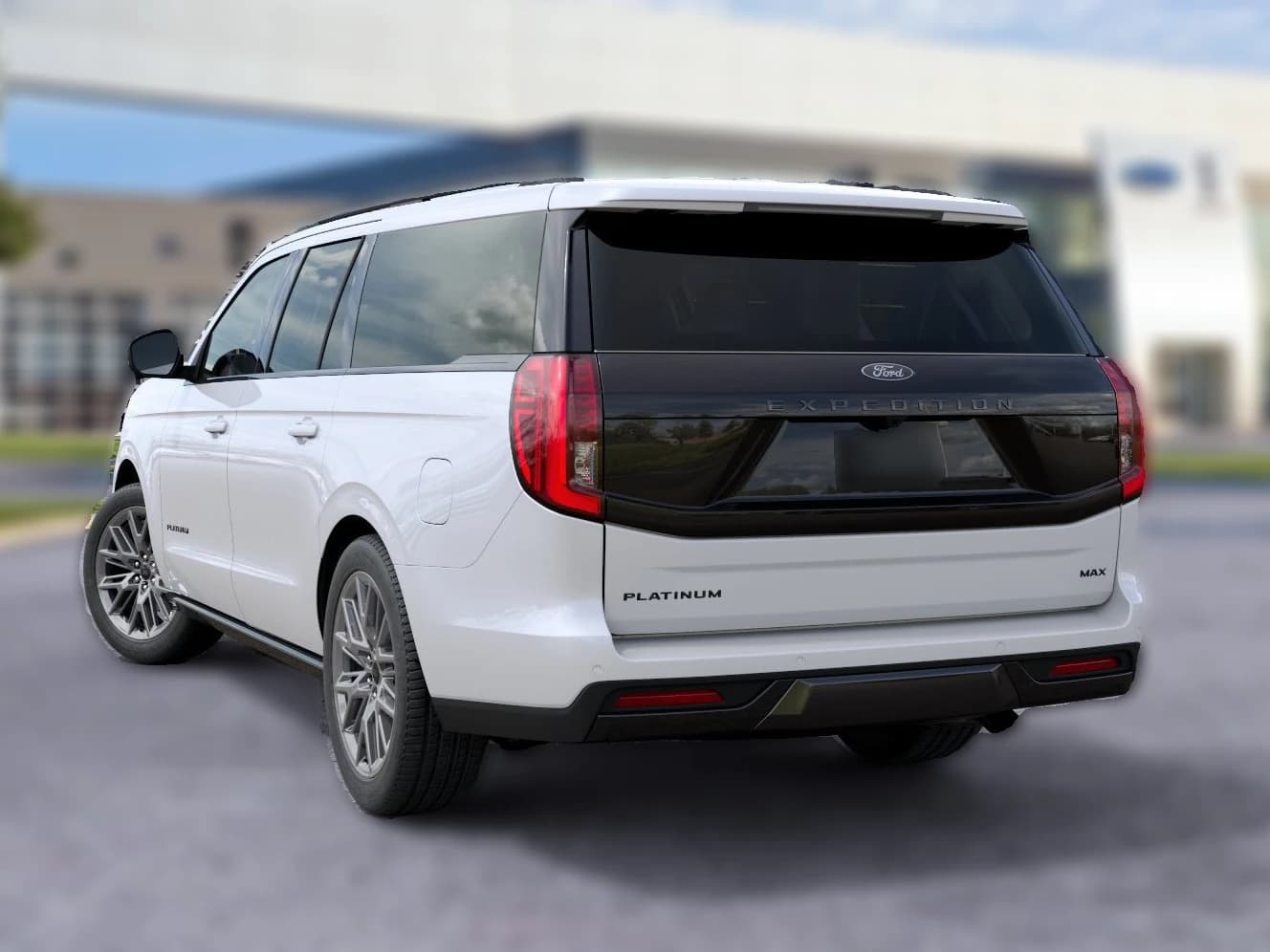 Ford Expedition Max Platinum 4x4 2027 — side view