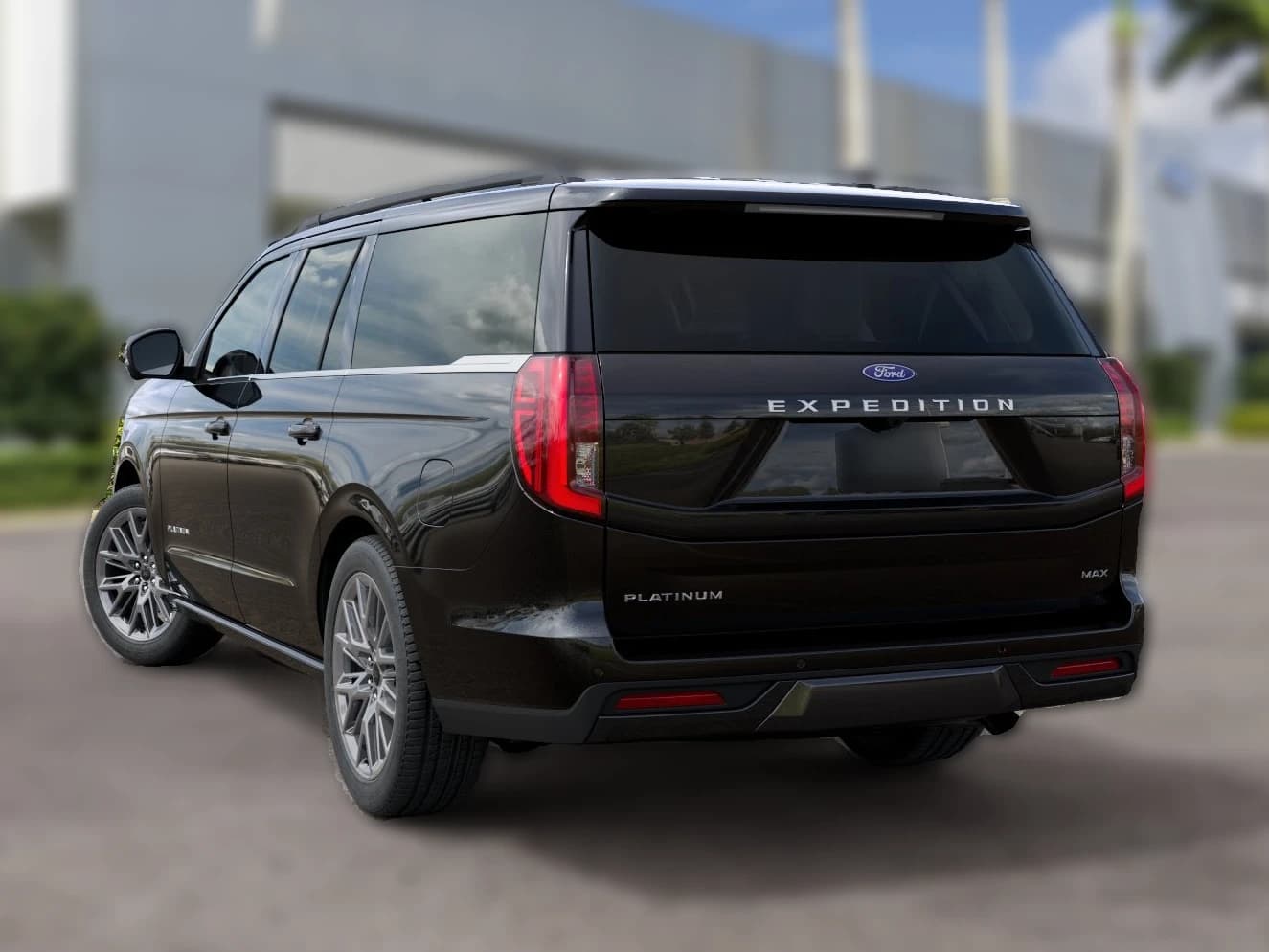 Ford Expedition Max Platinum 4x4 2027 — side view