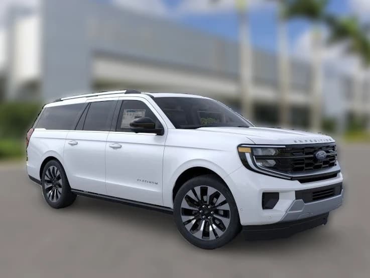 Ford Expedition Max Platinum 4x4 2026 — side view