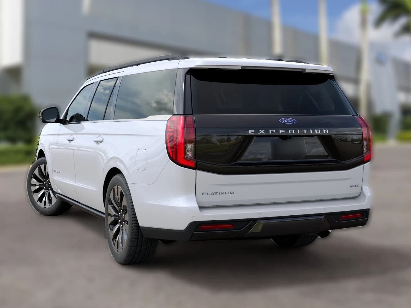 Ford Expedition Max Platinum 4x4 2027 — side view