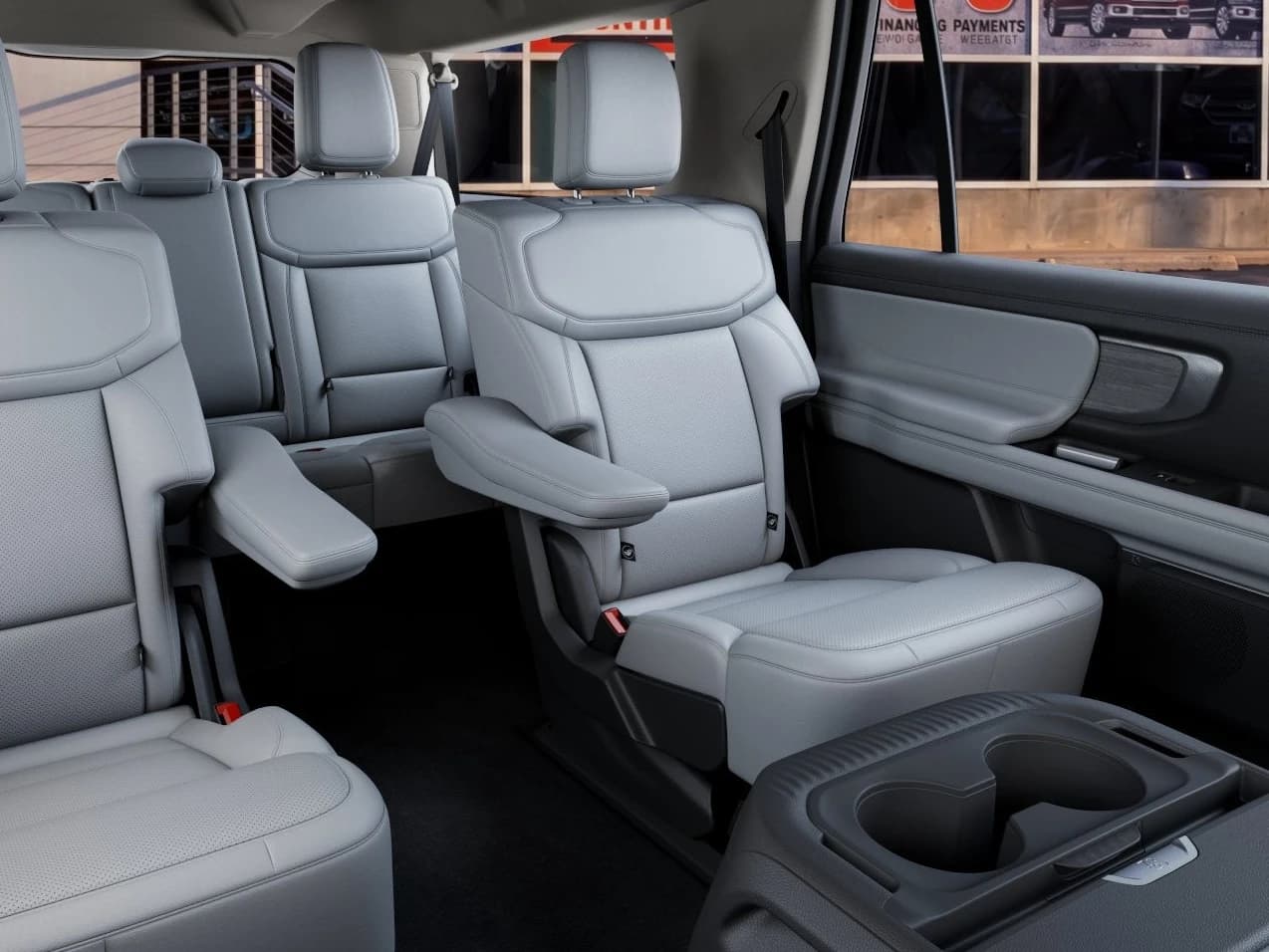 Ford Expedition Max Platinum 4x4 2027 — side view