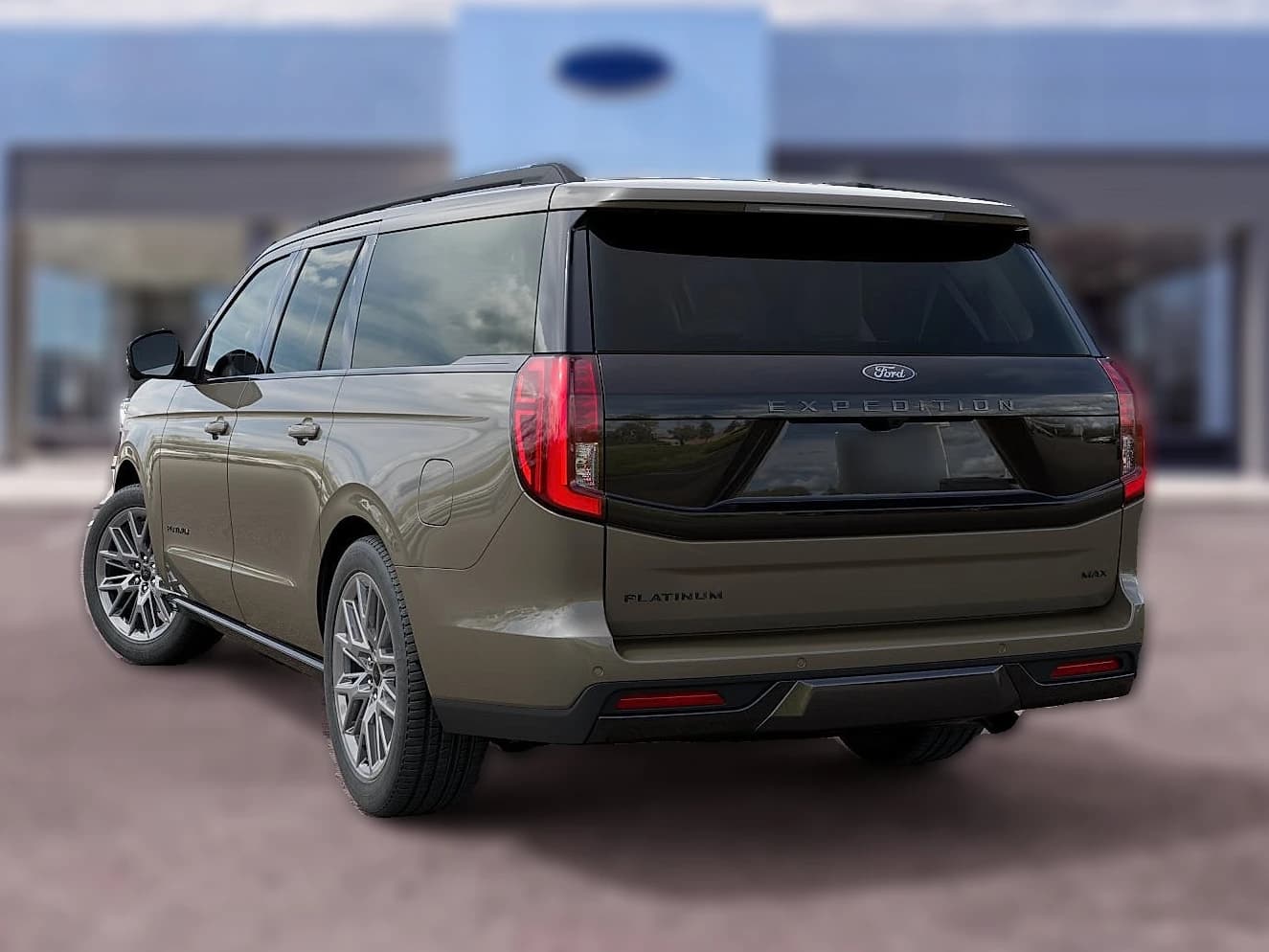 Ford Expedition Max Platinum 4x4 2027 — side view