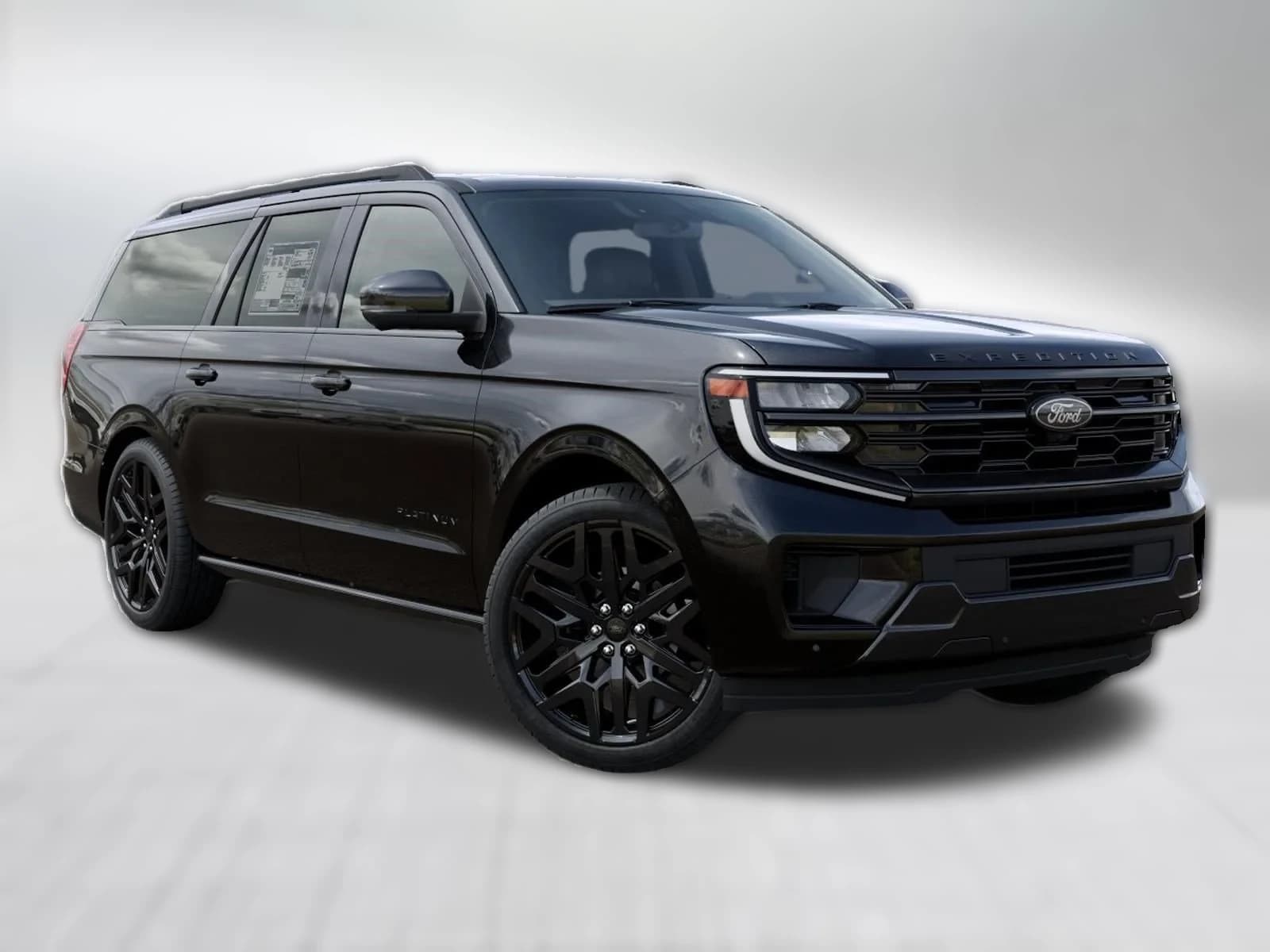 Ford Expedition Max Platinum 4x4 2027 — side view