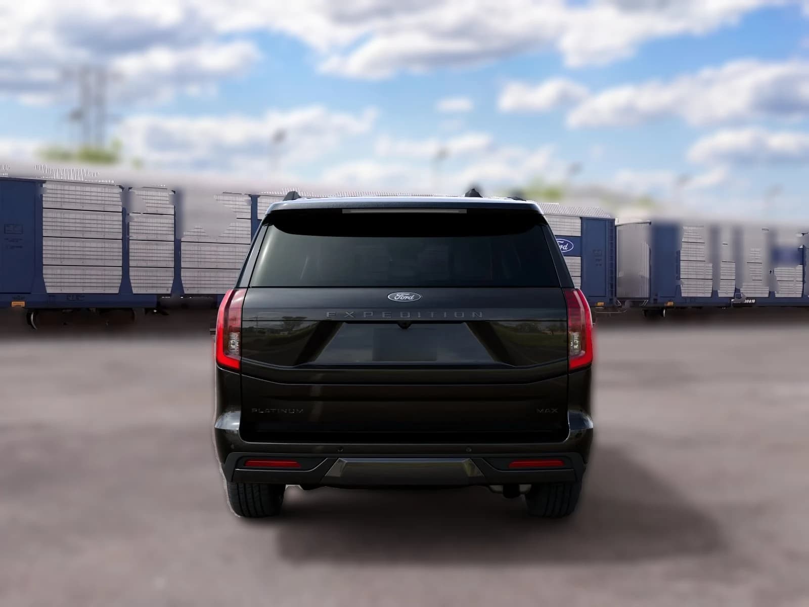 Ford Expedition Max Platinum 4x4 2027 — side view