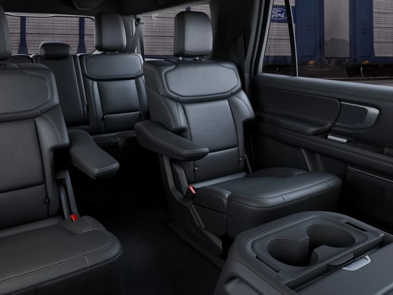 Ford Expedition Max Platinum 4x4 2027 — side view