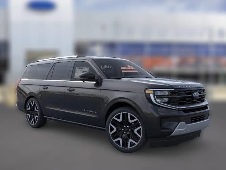 Ford Expedition Max Platinum 4x4 2026 — side view