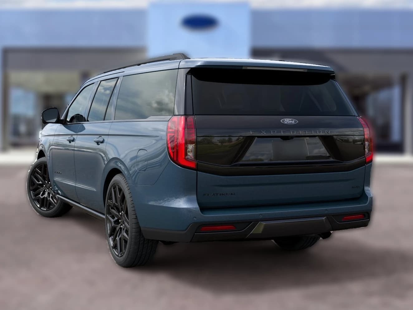 Ford Expedition Max Platinum 4x4 2027 — side view