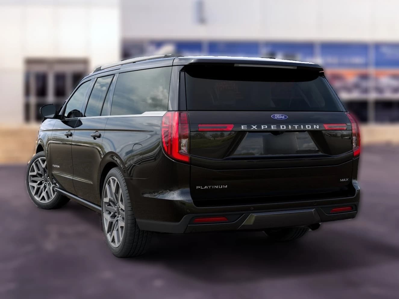Ford Expedition Max Platinum 4x4 2027 — side view