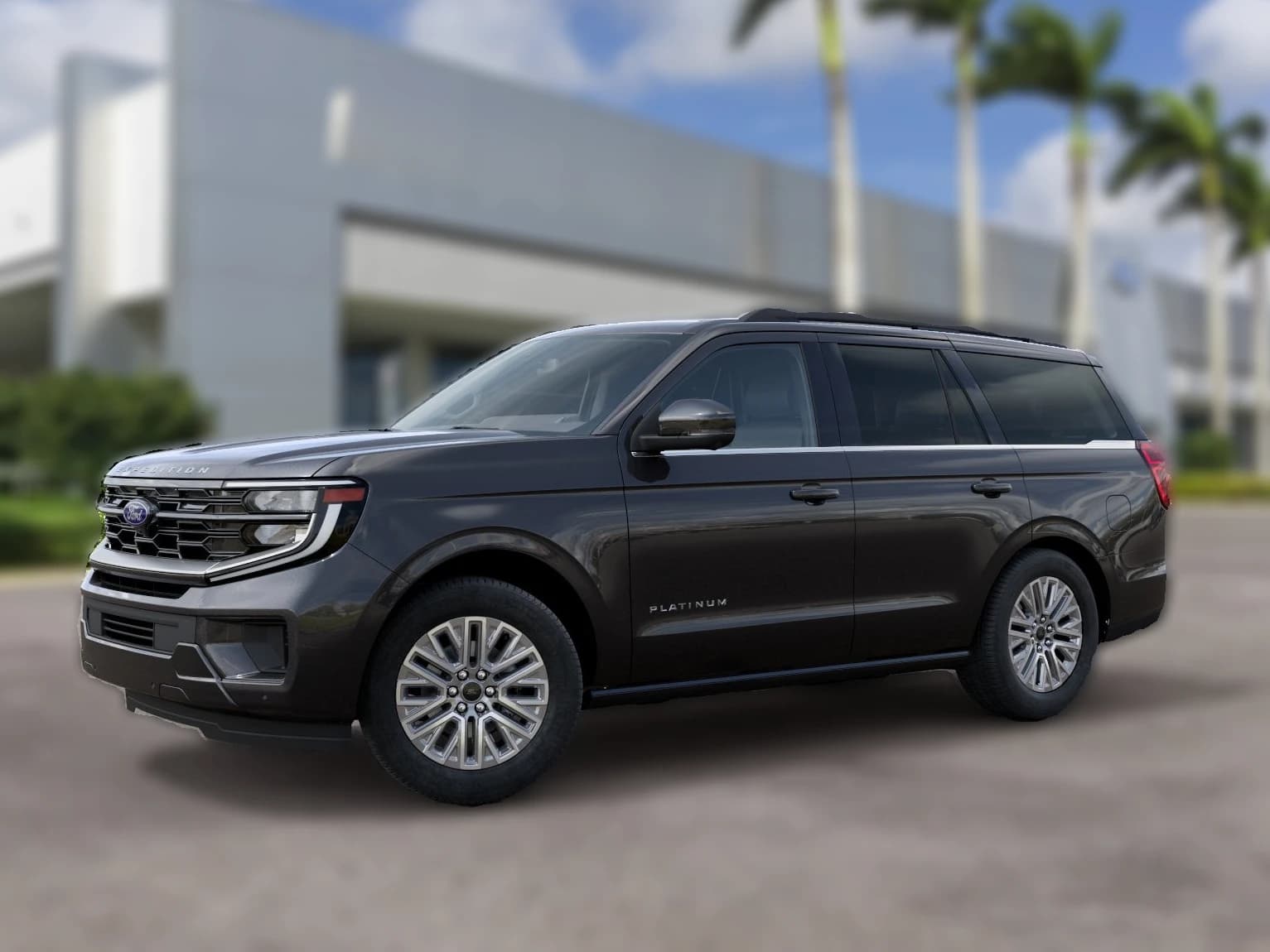 Ford Expedition Platinum 4x4 2027 — side view