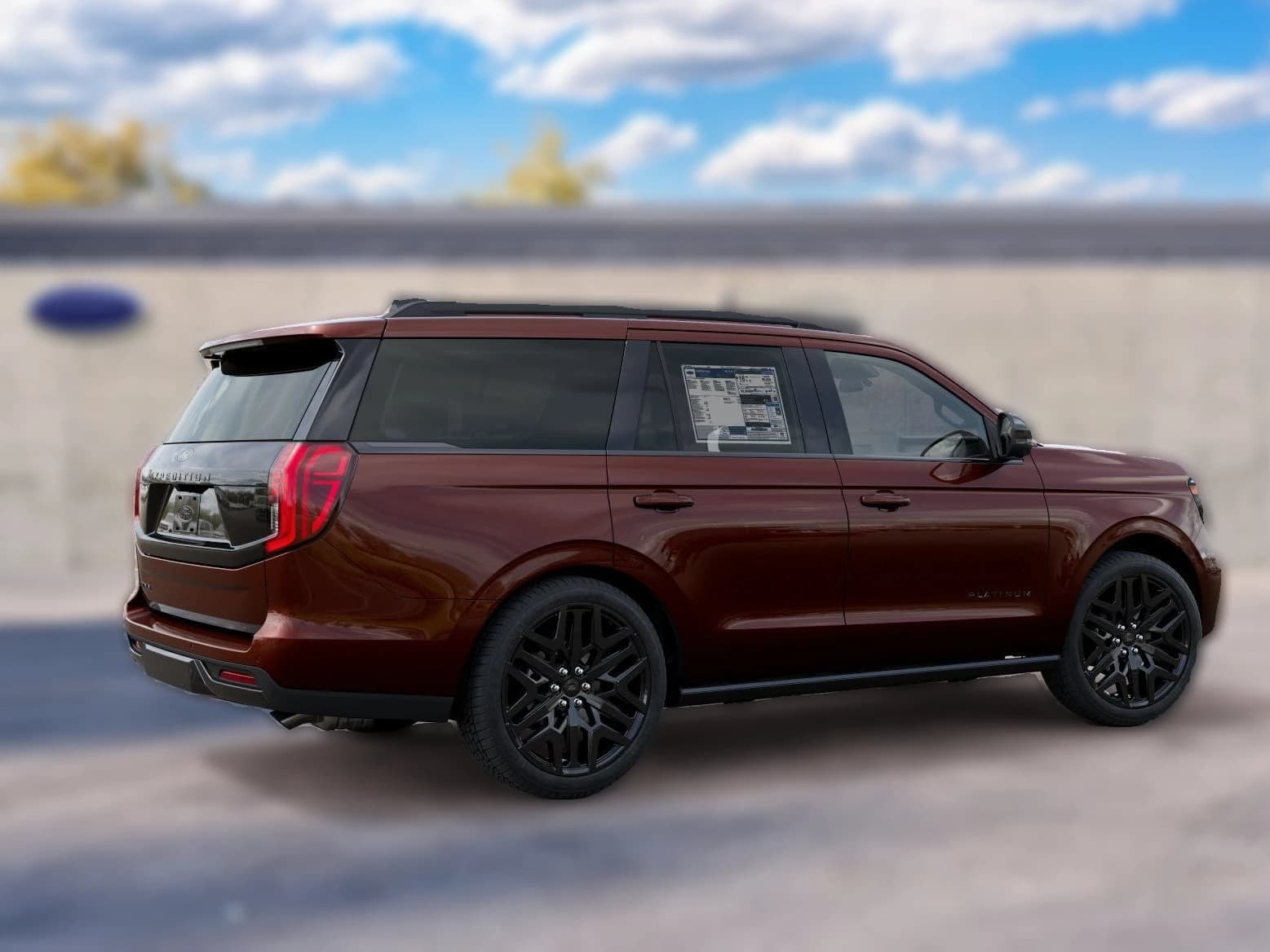 Ford Expedition Platinum 4x4 2027 — side view