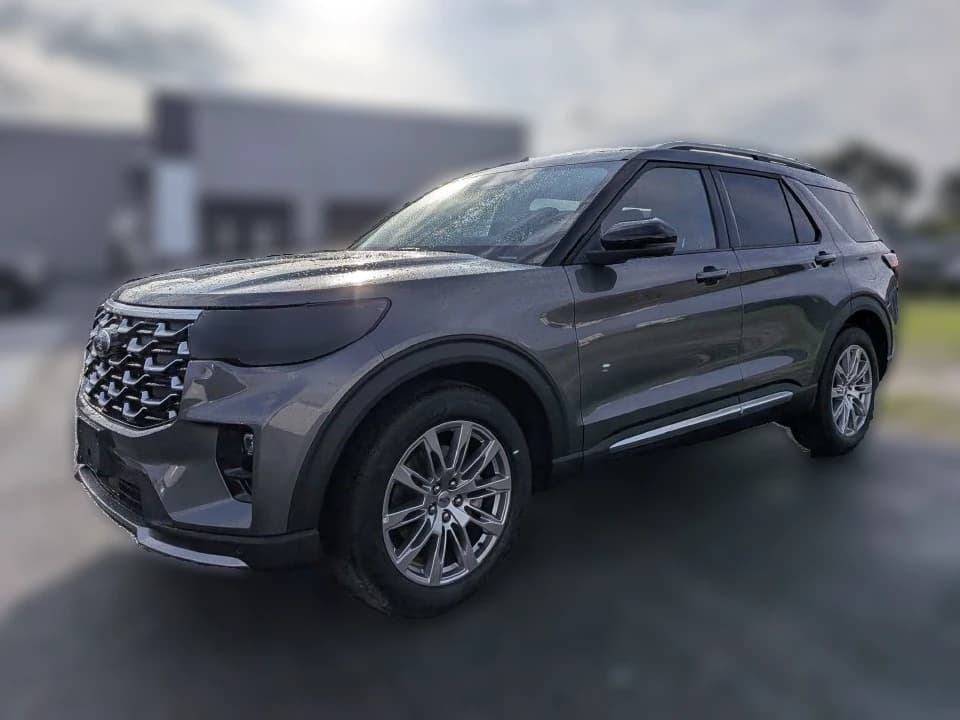 Ford Explorer Platinum RWD 2026 — side view