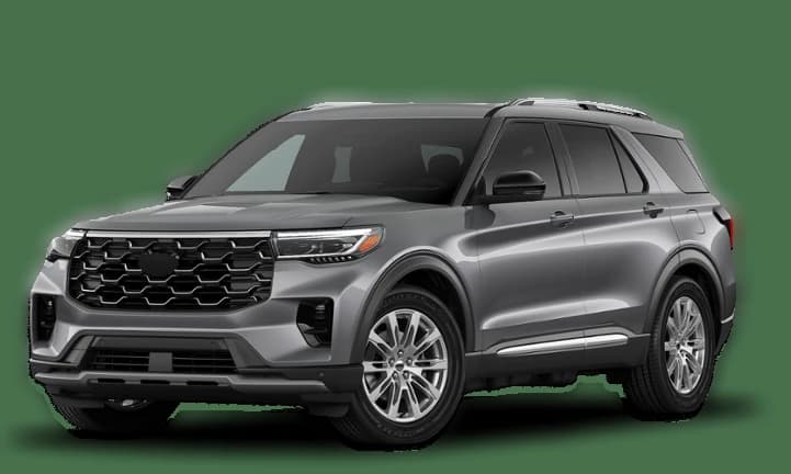Ford Explorer Platinum RWD 2026 — side view