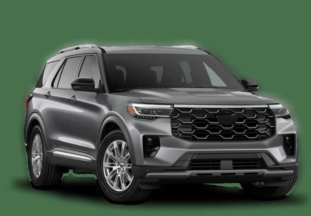 Ford Explorer Platinum RWD 2026 — side view