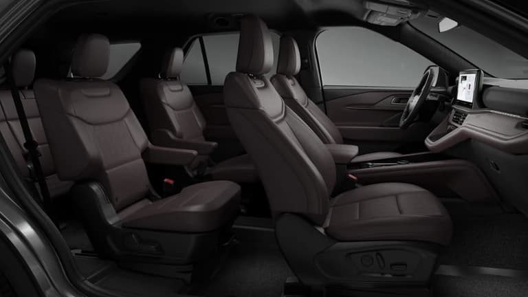 Ford Explorer Platinum RWD 2026 — side view