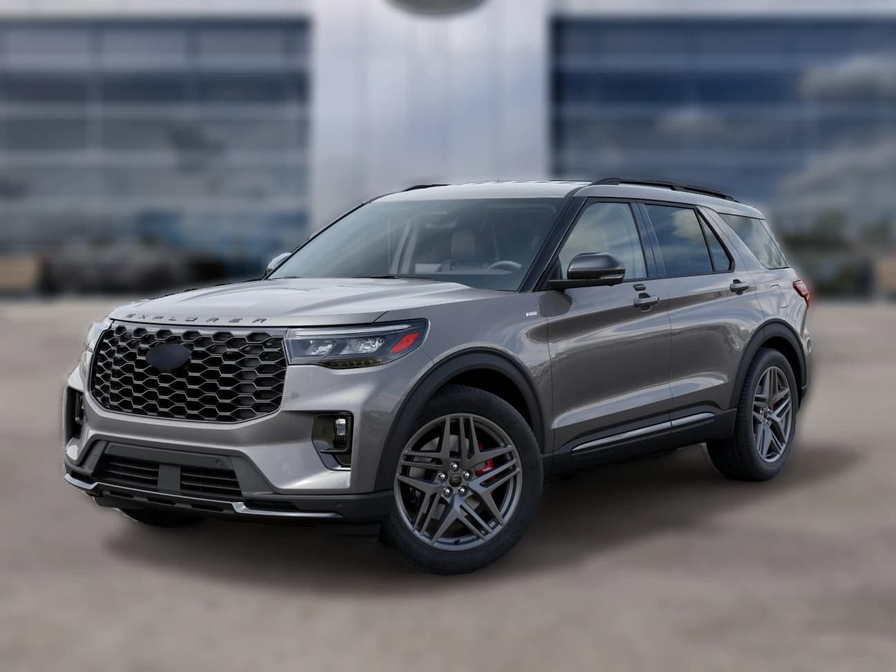 Ford Explorer ST-Line RWD 2027 — side view