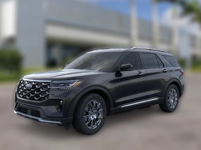 Ford Explorer Platinum 4WD 2026 — side view