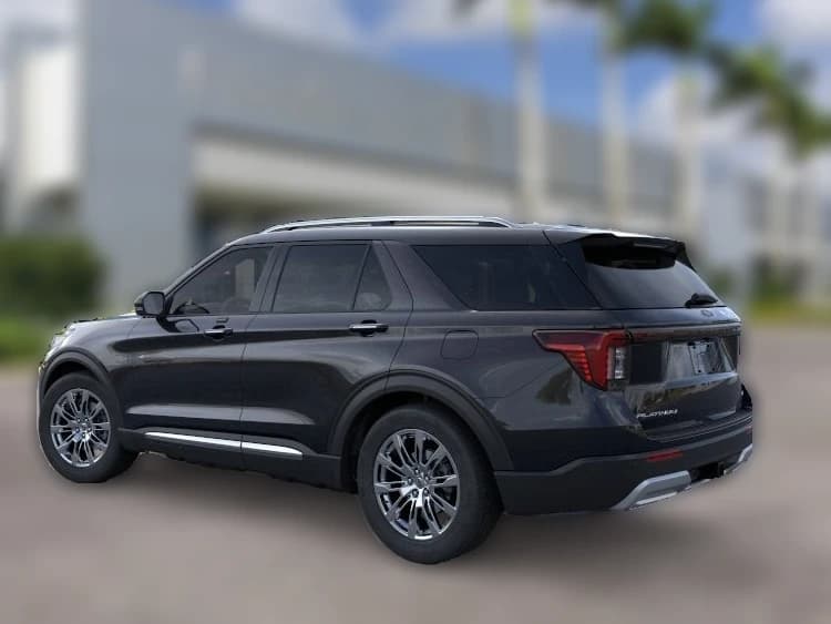 Ford Explorer Platinum 4WD 2026 — side view