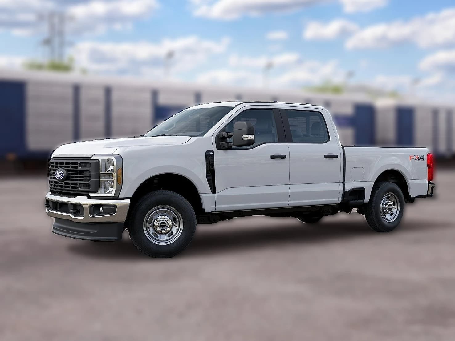 Ford Super Duty F-250 SRW XL 4WD Crew Cab 6.75' Box 2027 — side view