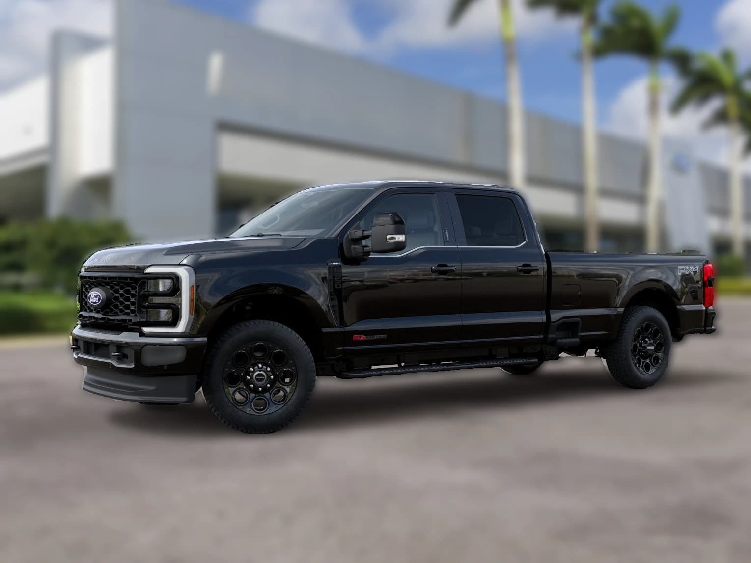 Ford Super Duty F-350 SRW LARIAT 4WD Crew Cab 8' Box 2027 — side view