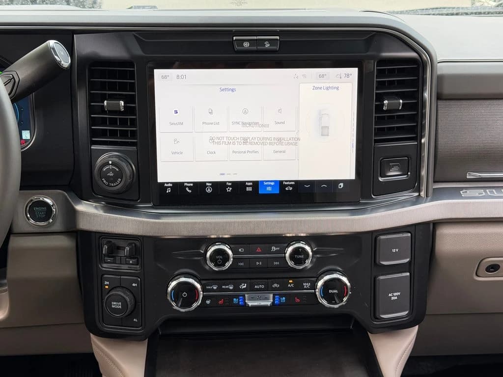 Ford Super Duty F-350 DRW Platinum 4WD Crew Cab 8' Box 2026 — side view