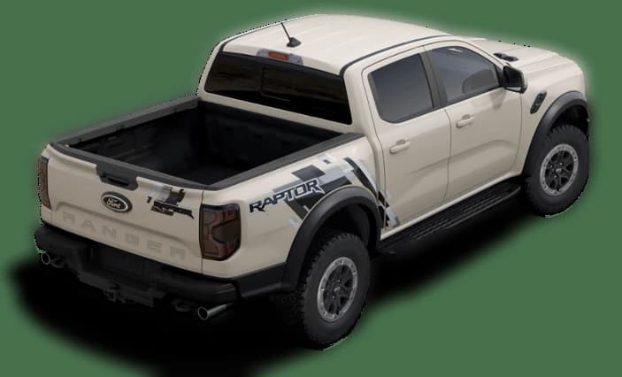 Ford Ranger Raptor 4WD SuperCrew 5' Box 2025 — side view