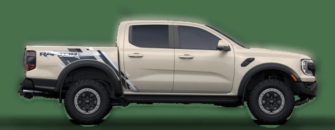 Ford Ranger Raptor 4WD SuperCrew 5' Box 2025 — side view
