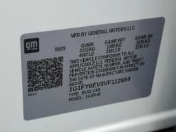 Chevrolet Bolt LT FWD 4dr 2027 — side view