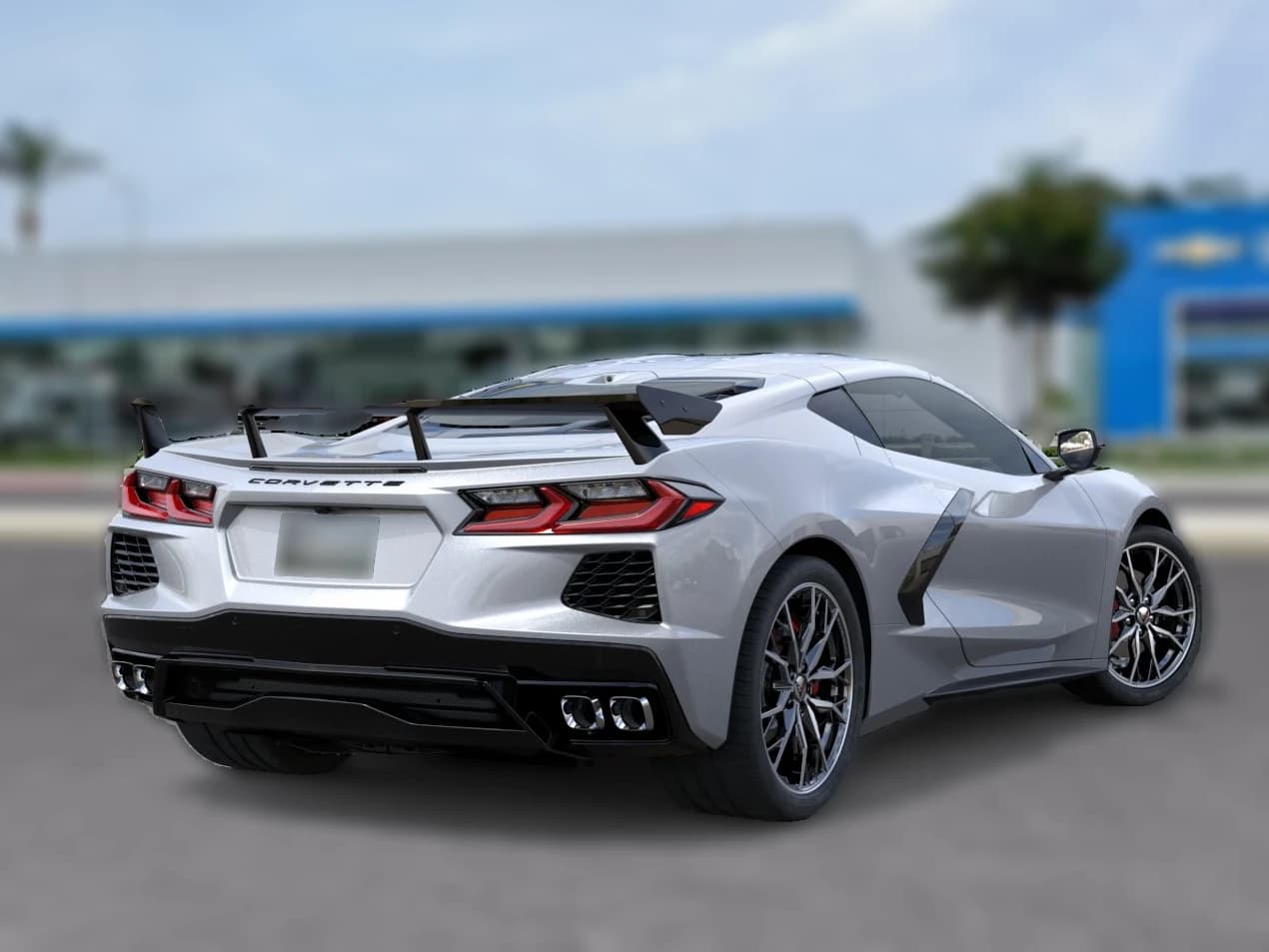 Chevrolet Corvette 1LT 2dr Stingray Cpe 2026 — side view