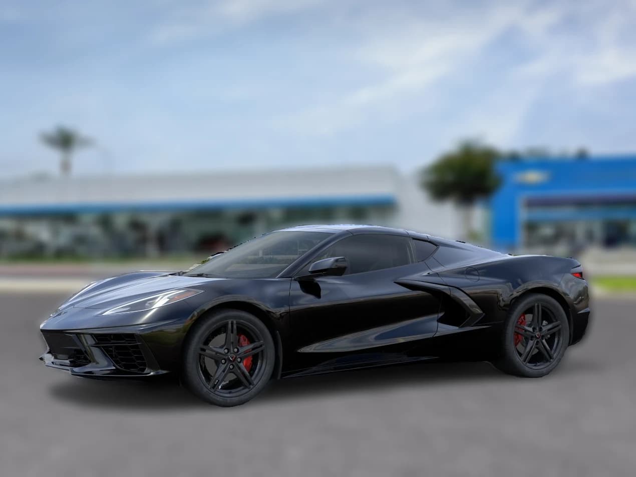Chevrolet Corvette 1LT 2dr Stingray Cpe 2026 — side view
