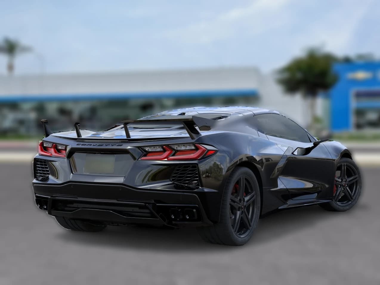 Chevrolet Corvette 1LT 2dr Stingray Cpe 2026 — side view