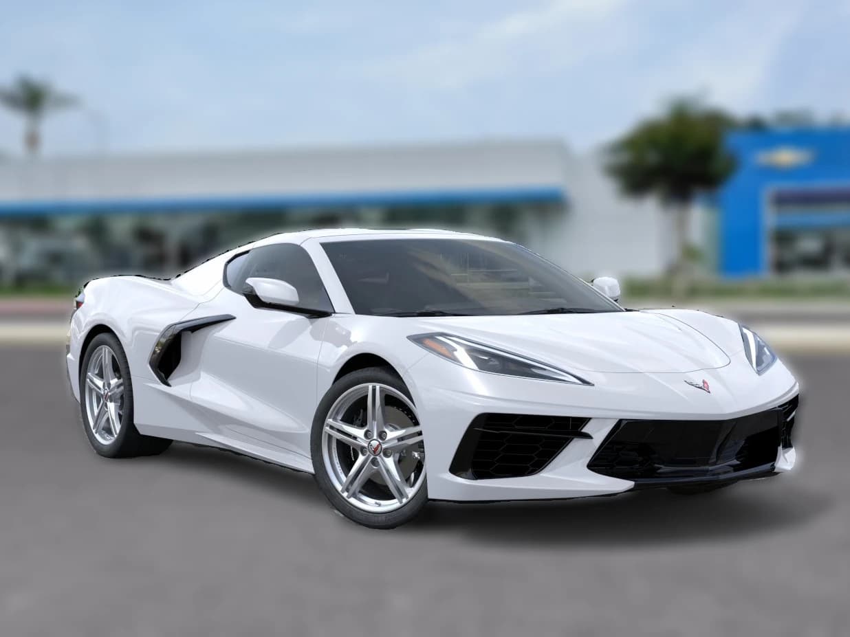Chevrolet Corvette 1LT 2dr Stingray Cpe 2027 — side view