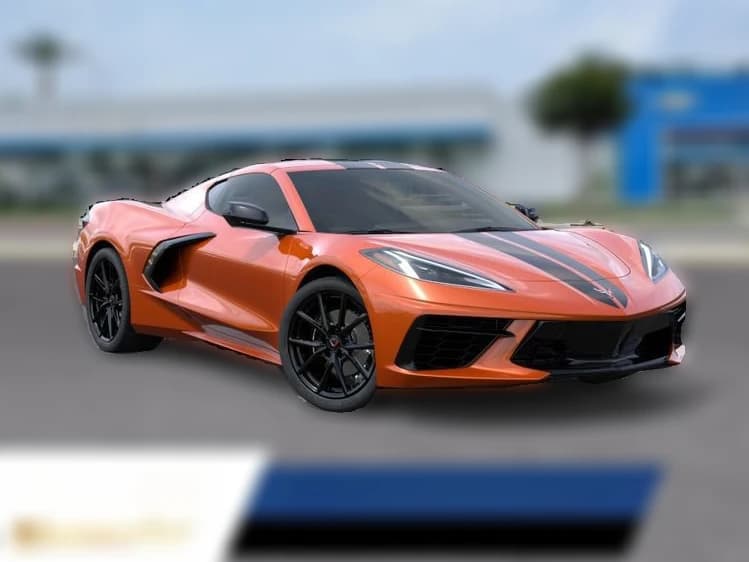 Chevrolet Corvette 1LT 2dr Stingray Cpe 2027 — side view