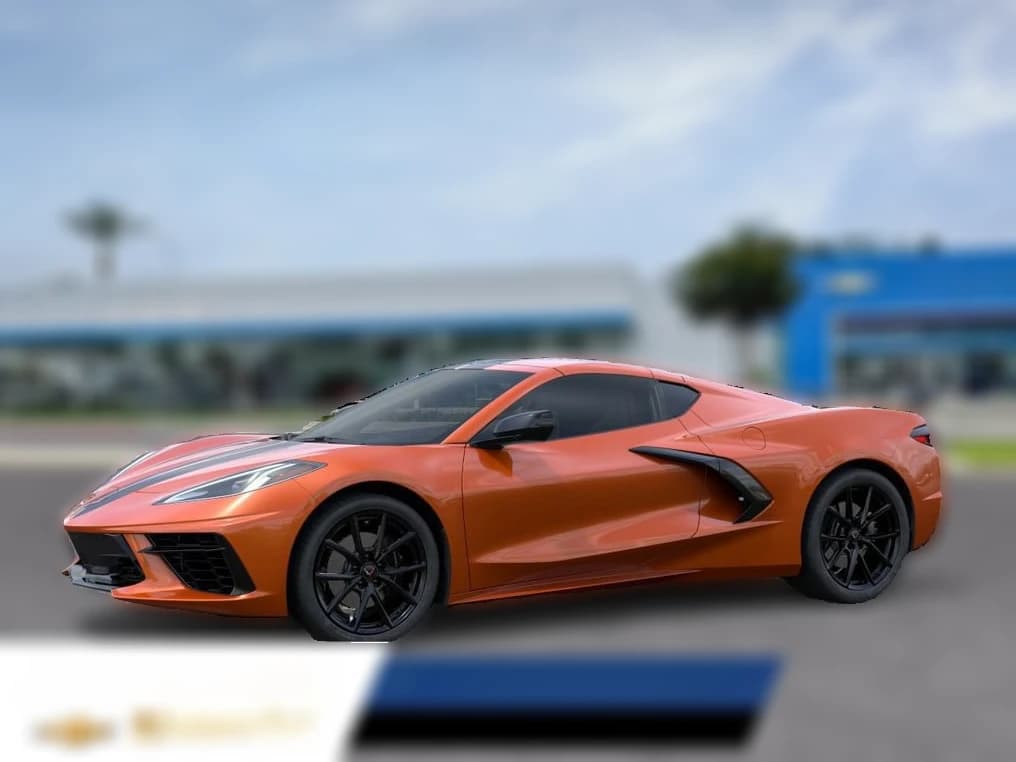 Chevrolet Corvette 1LT 2dr Stingray Cpe 2027 — side view